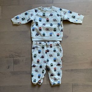 Stella McCartney Baby NFL Football Sweats Set